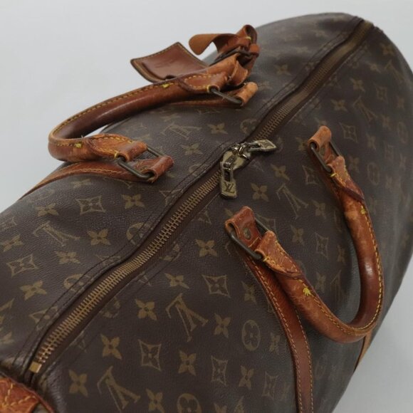LOUIS VUITTON Monogram Keepall 55 Boston Bag - Picture 6 of 15